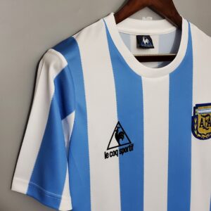 1986 Argentina Home Retro Replica S-XXL