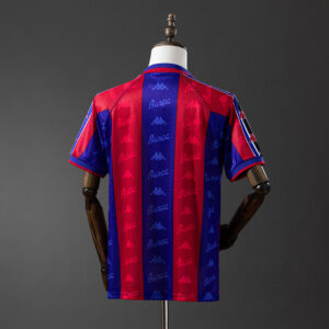 Barcelona 1995/97 Home Retro Jersey – Vintage Replica Football Soccer Shirt – Si