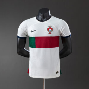 Portugal 2022 Away Player Version Jersey – Replica Football Soccer Shirt – S–3XL