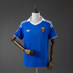 Zaragoza 25_26 Retro Style Jersey – Replica Football Soccer Shirt – S–4XL