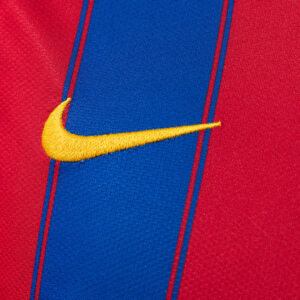 Barcelona 2009/10 Home Long Sleeve Retro Jersey – Vintage Replica Football Socce