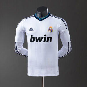 Real Madrid 2012/13 Home Long Sleeve Player Version Retro Jersey – Vintage Repli