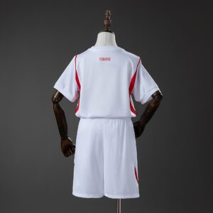 Turkiye 2026 Home Kids Kit Jersey – Replica Football Soccer Shirt – Size 16–28