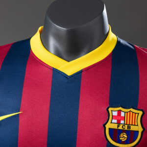 Barcelona 2013/14 Home Player Version Retro Jersey S-3XL