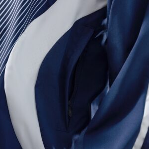 France 05_06 Retro Windbreaker - White & Blue – Replica Football Soccer Shirt –