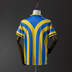 Retro Málaga CF 1997/98 Away Jersey – Vintage Replica Football Soccer Shirt – Si