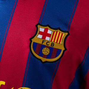 Barcelona 2009/10 Home Retro Jersey – Vintage Replica Football Soccer Shirt – Si