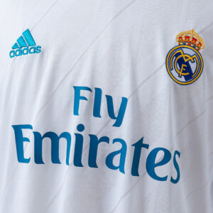 Real Madrid 2017/18 Home Long Sleeve Retro Jersey – Vintage Replica Football Soc