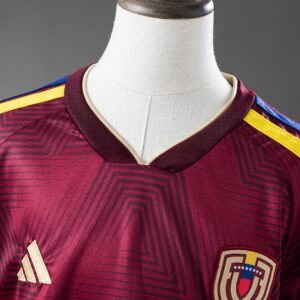 Venezuela 2026 Home Kids Kit Jerseys – Replica Football Soccer Shirt – Size 16-2