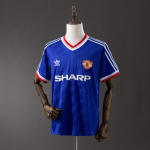 Manchester United 1986/88 Second Away Retro Jersey – Classic Football Shirt – S–