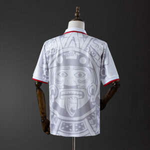 Mexico 1998 Away Retro Jersey – Vintage Replica Football Soccer Shirt – S–XXL