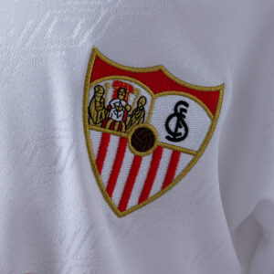 Sevilla 1994/96 Home Retro Jersey – Vintage Replica Football Soccer Shirt – Size
