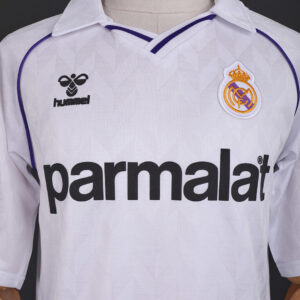 Real Madrid 1988 Home Retro Jersey – Vintage Replica Football Soccer Shirt – S–X