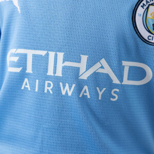 Manchester City 25/26 Home Kids Kit Jersey – Replica Football Soccer Shirt – Siz