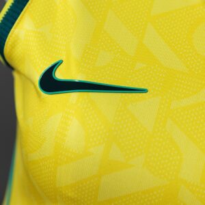 Brazil 2026 Women's Crop Tank Top Home Jersey – Replica Football Soccer Shirt –