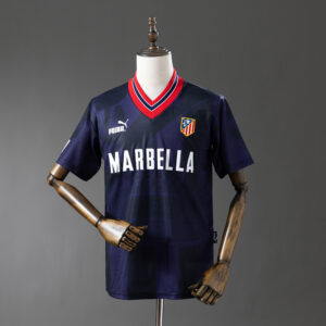 Atletico Madrid 1995/96 Away Retro Jersey – Replica Football Soccer Shirt – S–XX