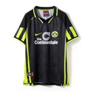 Borussia Dortmund 1996/97 Away Retro Jersey – Vintage Replica Football Soccer Sh
