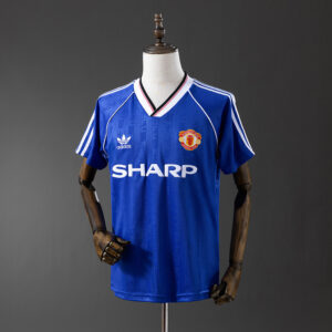 Manchester United 1988/90 Second Away Retro Jersey – Classic Football Shirt – S–