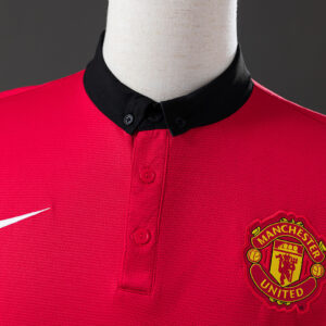 Manchester United 2013/14 Home Long Sleeve Retro Jersey – Classic Football Shirt
