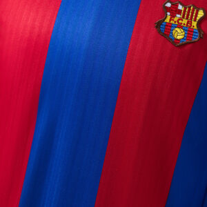 Barcelona 1990/92 Home Retro Jersey – Vintage Replica Football Soccer Shirt – Si