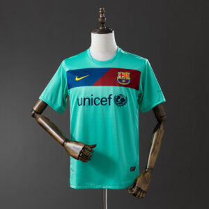 Barcelona 2010/11 Away Retro Jersey – Vintage Replica Football Soccer Shirt – S–