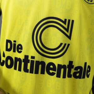 Dortmund 1996/97 Home Long Sleeve Retro Jersey – Replica Football Soccer Shirt –