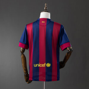 Barcelona 2014/15 Home Retro Jersey – Vintage Replica Football Soccer Shirt – Si