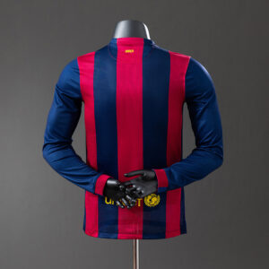 Barcelona 2014/15 Home Long Sleeve Player Version Retro Jersey – Vintage Replica