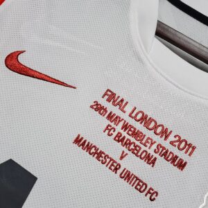2010/11 Manchester United Away Champions League Retro Replica Jersey Size M-XL