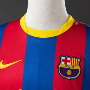 Barcelona 2010/11 Home Retro Jersey – Vintage Replica Football Soccer Shirt – Si