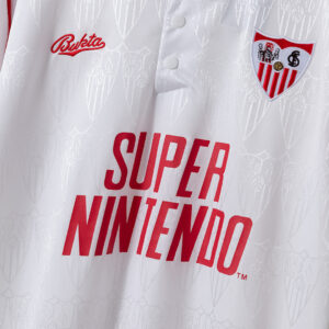 Retro Sevilla 1991/92 Home Jersey – Vintage Replica Football Soccer Shirt – Size