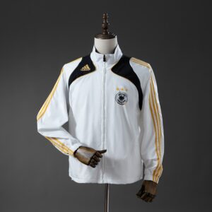 Germany 08_09 Windbreaker - White – Replica Football Soccer Shirt – S–XXL