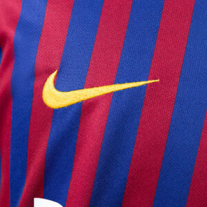 Barcelona 2018/19 Home Retro Jersey – Vintage Replica Football Soccer Shirt – Si