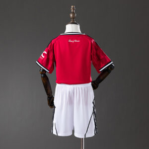 Manchester United 25/26 Home Kids Kit Jersey – Replica Football Soccer Shirt – S