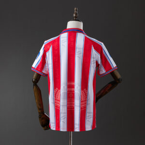 Atletico Madrid 1996/97 Home Retro Jersey – Vintage Replica Football Soccer Shir