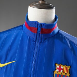 Barcelona 25_26 Team Anthem Windbreaker - Blue – Replica Football Soccer Shirt –