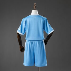 Manchester City 26_27 Home Kids Kit – Replica Football Soccer Shirt – Size 16–28
