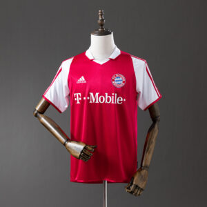 Bayern Munich 2003/04 Home Retro Jersey – Vintage Replica Football Soccer Shirt