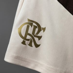 Flamengo 26/27 Training Shorts – Brown – Replica Football Soccer Shorts – S–4XL