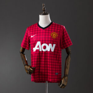 Manchester United 2012/13 Home Retro Jersey – Classic Football Shirt – S–XXL