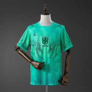 Brazil 2026 Goalkeeper Jersey - Green – Replica Football Soccer Shirt – S–4XL