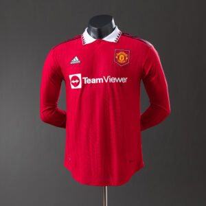 Manchester United 2022/23 Home Long Sleeve Player Version Retro Jersey – Vintage