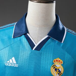 Real Madrid 99_00 Third Away Retro Jersey – Replica Football Soccer Shirt – S–XX