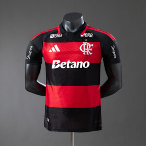 Flamengo 26/27 Home All Sponsors Player Version Jersey – Replica Football Soccer