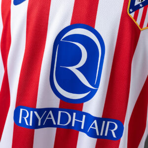 Atletico Madrid 2025/26 Home Long Sleeve Jersey – Replica Football Soccer Shirt