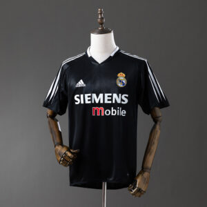 Real Madrid 2004/05 2nd Away Retro Jersey – Vintage Replica Football Soccer Shir