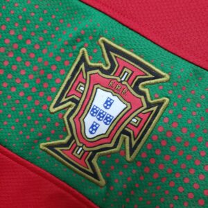 2010 Portugal Home Retro Jersey – Red – Replica – S-XXL