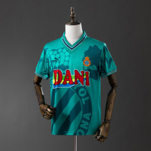 Retro RCD Espanyol 1996/97 Second Away Jersey – Vintage Replica Football Soccer