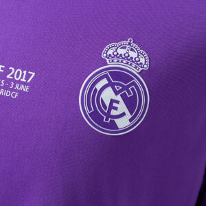 Real Madrid 2016/17 Away Long Sleeve Retro Jersey – Vintage Replica Football Soc