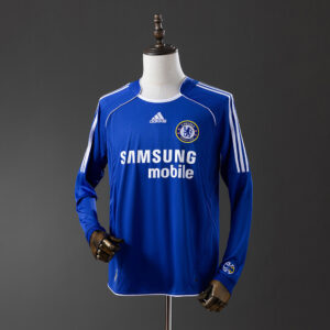 Chelsea 2006/07 Home Long Sleeve Retro Jersey – Classic Football Shirt – S–XXL